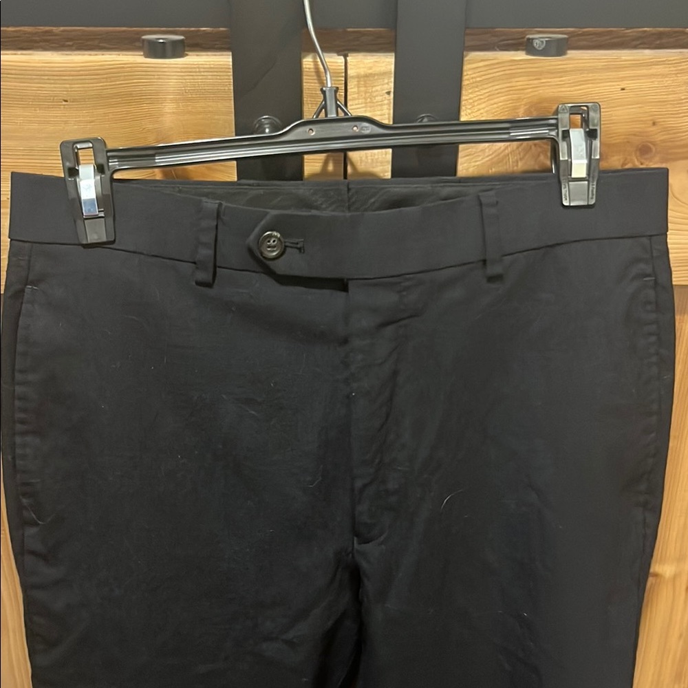Ralph Lauren Women's Wool Navy Straight Leg Pants 30W X 32L - Picture 4 of 9